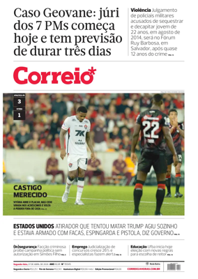 Cover of Correio da Bahia