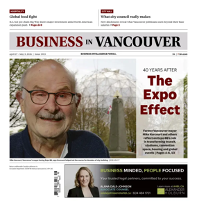 Cover of Business in Vancouver