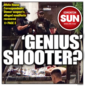 Cover of Edmonton Sun