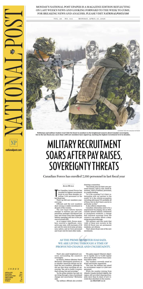 Cover of National Post - (Latest Edition)