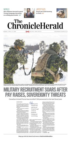 Cover of The Chronicle Herald (Metro)
