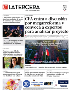 Cover of La Tercera