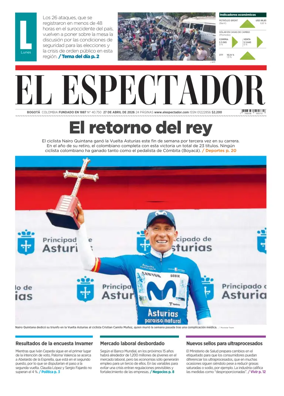Cover of El Espectador