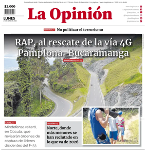 Cover of La Opinion
