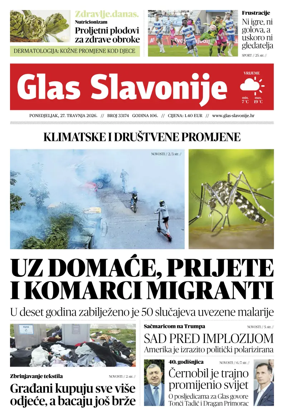 Cover of Glas Slavonije