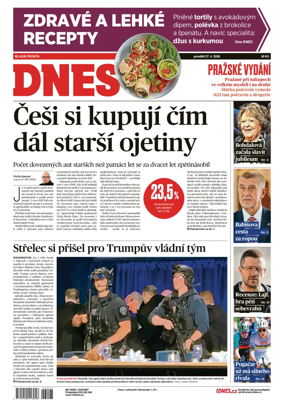 Cover of Dnes Prague Edition