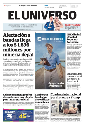 Cover of El Universo