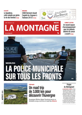 Cover of La Montagne (Moulins)
