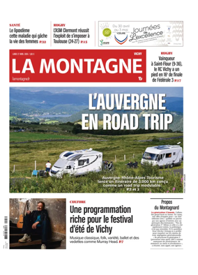 Cover of La Montagne (Vichy)
