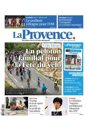 Cover of La Provence Martigues-Istres-Vitrolles-Marignane