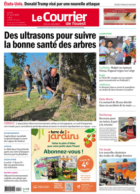 Cover of Le Courrier de l’Ouest (Deux-Sevres)