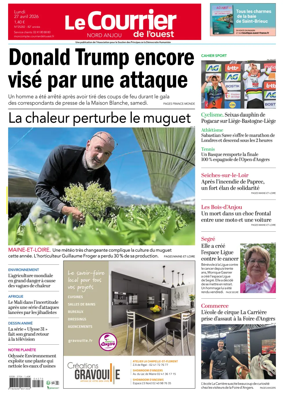 Cover of Le Courrier de l’Ouest (Nord Anjou)