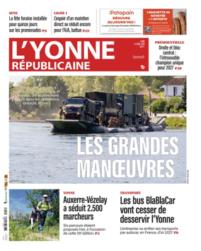Cover of L'Yonne Republicaine