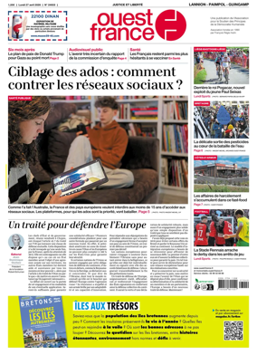 Cover of Ouest-France (Lannion / Paimpol / Guingamp)