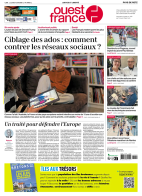 Cover of Ouest France (Pornic / Pays de Retz)