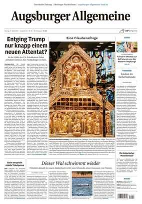 Cover of Augsburger Allgemeine (Land Nord)