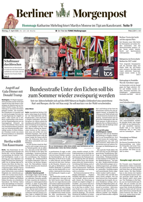 Cover of Berliner Morgenpost