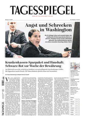Cover of Der Tagesspiegel