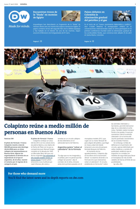 Cover of Deutsche Welle (Spanish edition)
