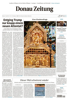 Cover of Donau Zeitung