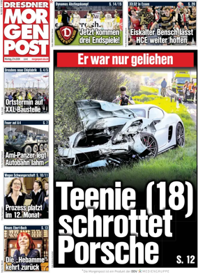 Cover of Dresdner Morgenpost