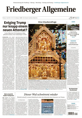 Cover of Friedberger Allgemeine
