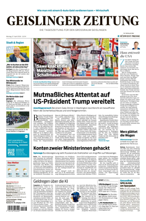 Cover of Geislinger Zeitung