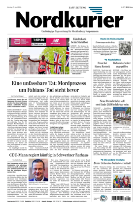 Cover of Haff-Zeitung
