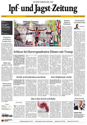Cover of Ipf- und Jagst-Zeitung