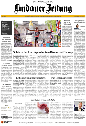 Cover of Lindauer Zeitung
