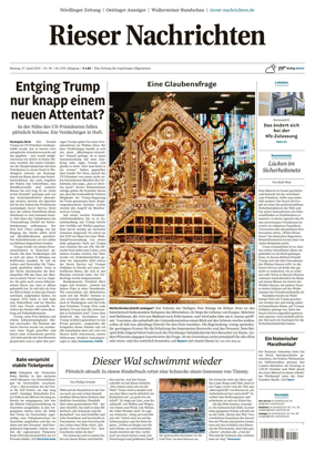 Cover of Rieser Nachrichten