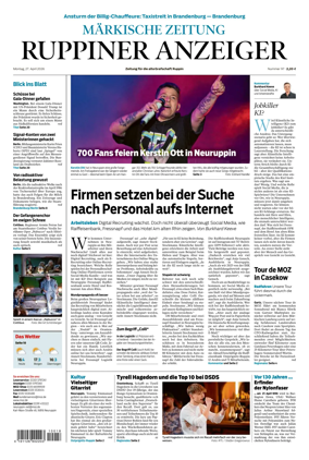 Cover of Ruppiner Anzeiger