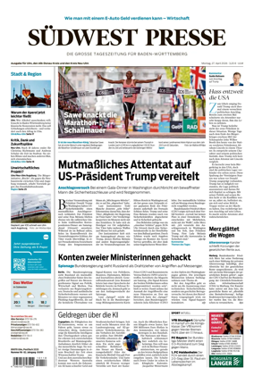 Cover of Sudwest Presse