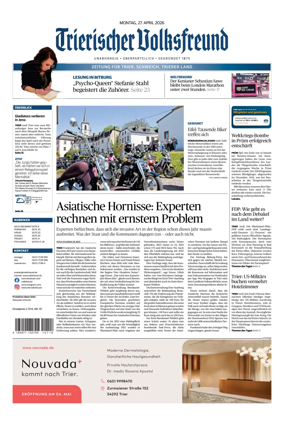 Cover of Trierischer Volksfreund