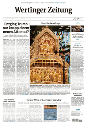 Cover of Wertinger Zeitung