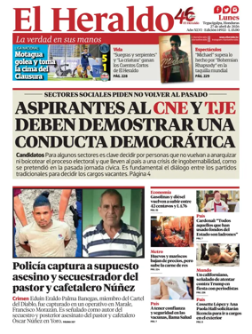 Cover of Diario El Heraldo