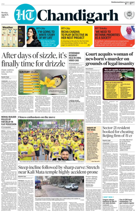 Cover of Hindustan Times (Chandigarh) - Live