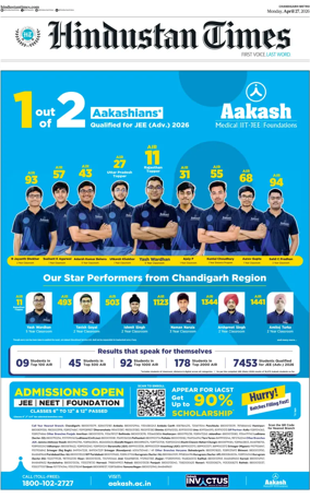 Cover of Hindustan Times (Patiala)