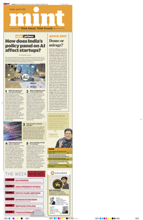 Cover of Mint Kolkata