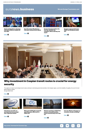 Cover of Euronews Business