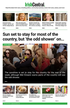 Cover of Irish Central