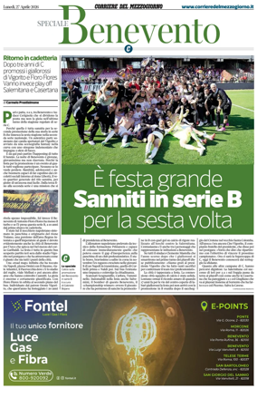 Cover of Corriere del Mezzogiorno (Campania)