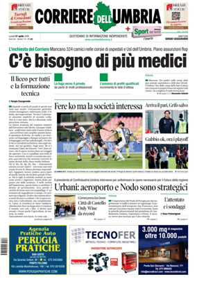 Cover of Corriere dell Umbria