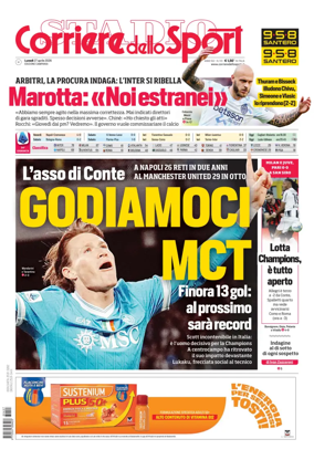 Cover of Corriere dello Sport (Campania)