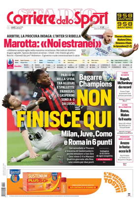 Cover of Corriere dello Sport (Lombardia)