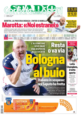 Cover of Corriere dello Sport Stadio (Bologna)