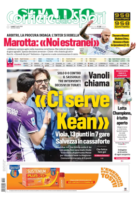 Cover of Corriere dello Sport Stadio (Emilia)