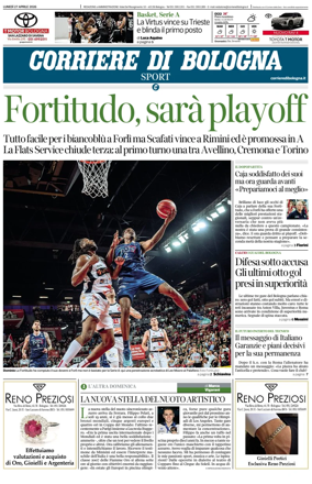 Cover of Corriere di Bologna