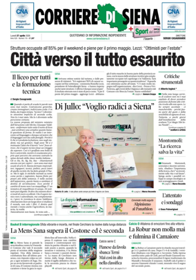 Cover of Corriere di Siena