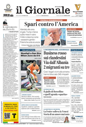 Cover of Il Giornale (Italy)